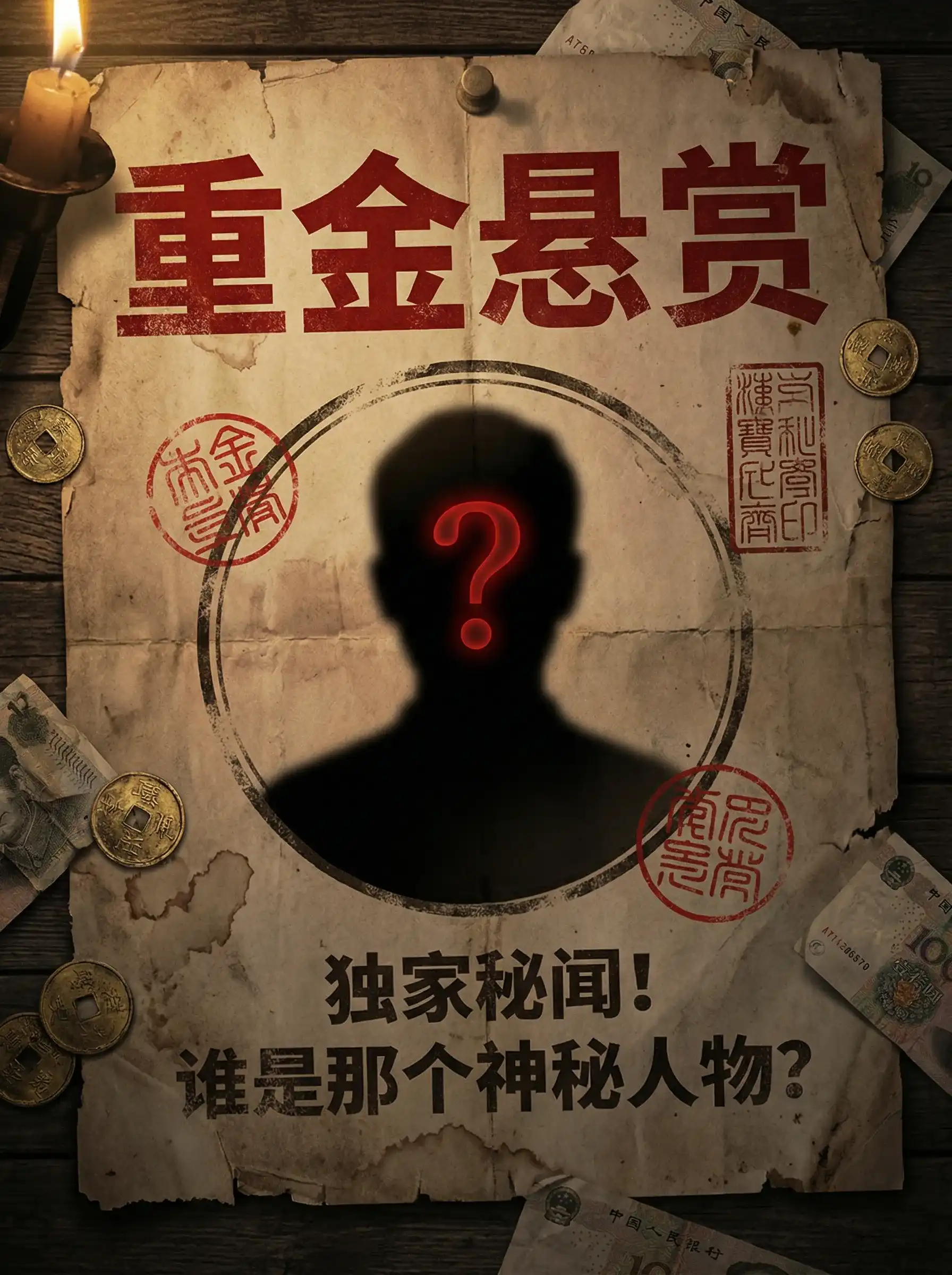 6080蓝雨 奇领 - 重金悬赏线索征集令